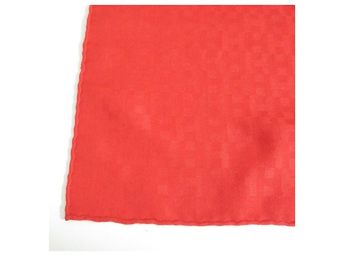 Hermès Stola in cashmere e seta jacquard H-Logo Hermes Rosso - vista 3