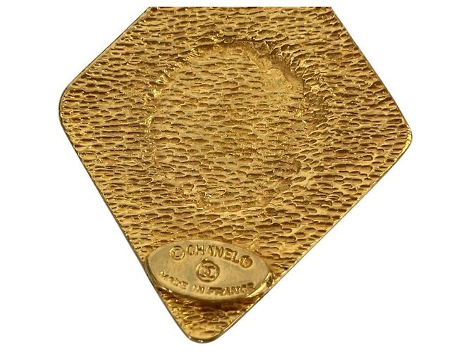 Chanel Coco Mark Halskette mit Diamantmotiv Golden - Ansicht 4