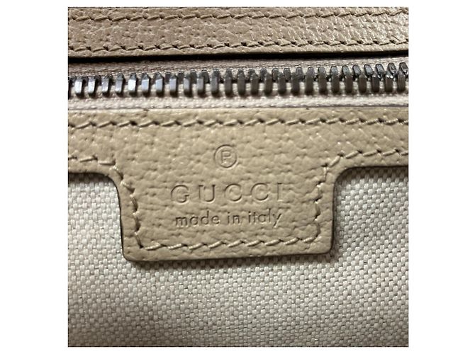 Gucci GG Supreme Interlocking G Rucksack Braun Grau - Ansicht 10
