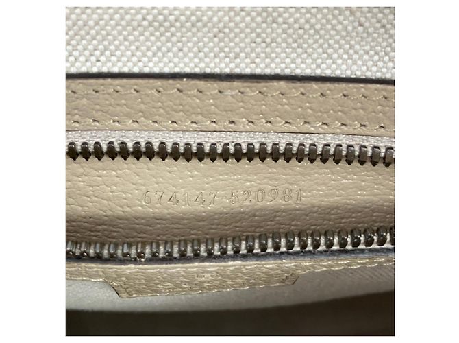 Gucci GG Supreme Interlocking G Rucksack Braun Grau - Ansicht 11