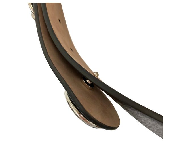 GUCCI Horsebit 1955 Ledergürtel Schwarz - Ansicht 6