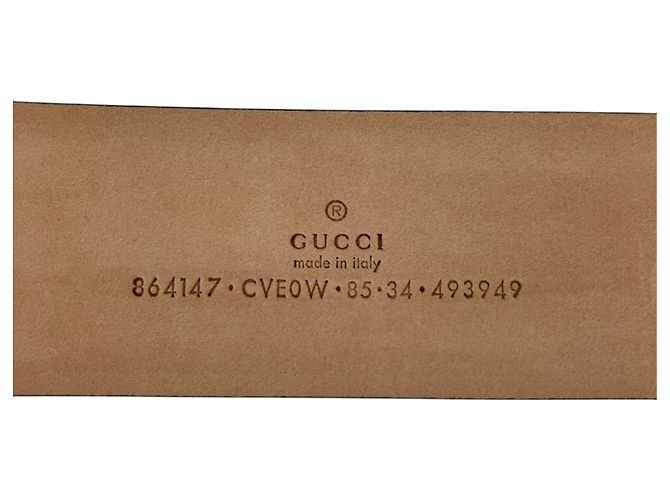 GUCCI Horsebit 1955 Ledergürtel Schwarz - Ansicht 7