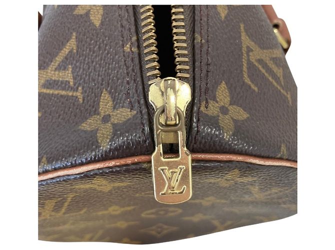 Borsa Tote Louis Vuitton Monogram Papillon 30 Marrone - vista 10