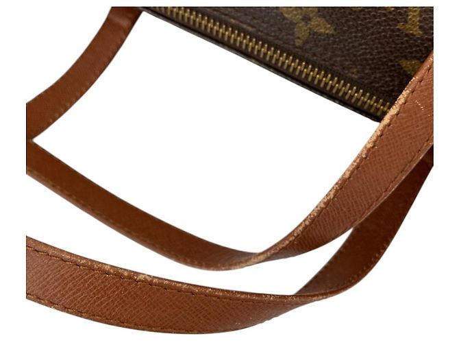 Borsa Tote Louis Vuitton Monogram Papillon 30 Marrone - vista 11