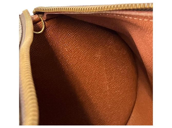 Borsa Tote Louis Vuitton Monogram Papillon 30 Marrone - vista 12