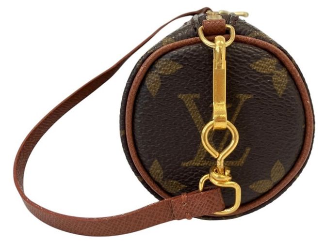 Borsa Tote Louis Vuitton Monogram Papillon 30 Marrone - vista 14