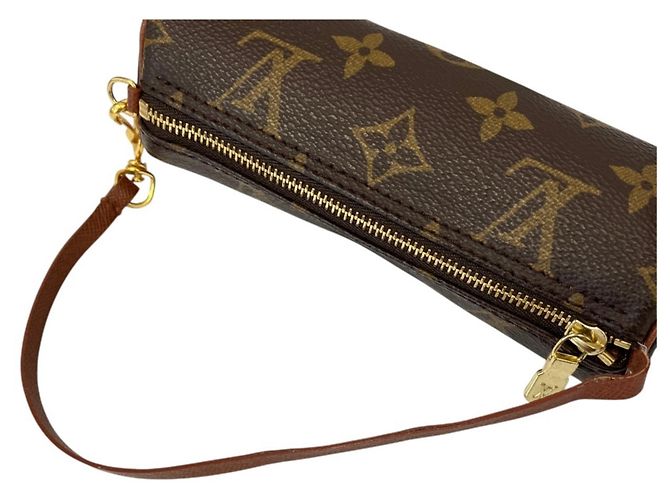 Borsa Tote Louis Vuitton Monogram Papillon 30 Marrone - vista 16