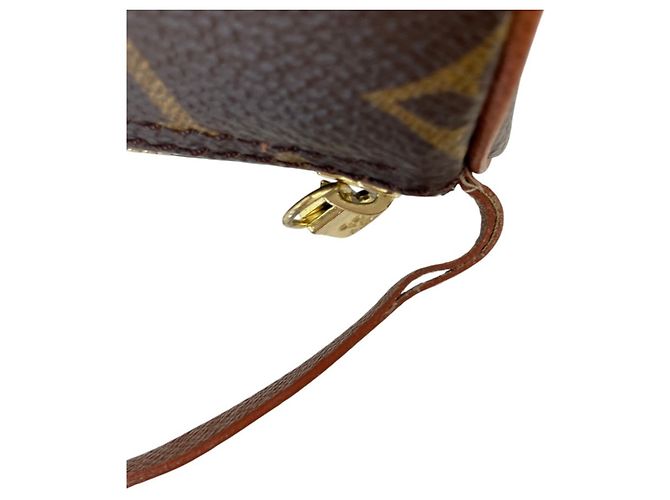 Borsa Tote Louis Vuitton Monogram Papillon 30 Marrone - vista 17