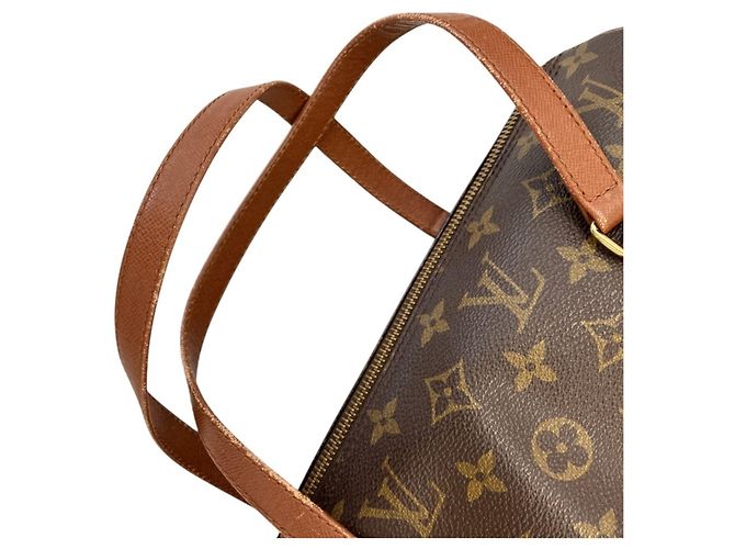 Borsa Tote Louis Vuitton Monogram Papillon 30 Marrone - vista 6