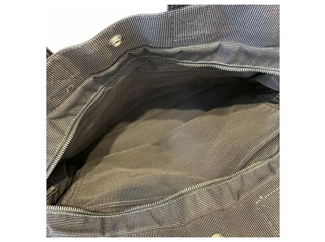 Hermès Borsa Tote Hermes Herline MM in Grigio Marrone - vista 7