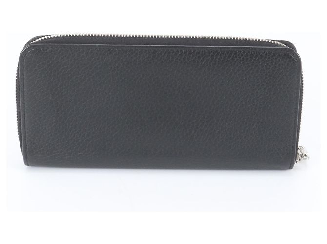 Zippy Louis Vuitton Taurillon Leather Long Wallet Black - view 2