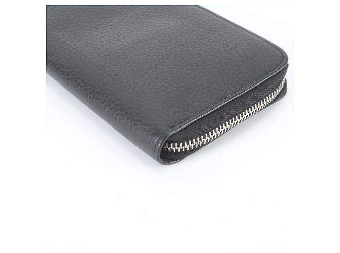 Zippy Louis Vuitton Taurillon Leather Long Wallet Black - view 4