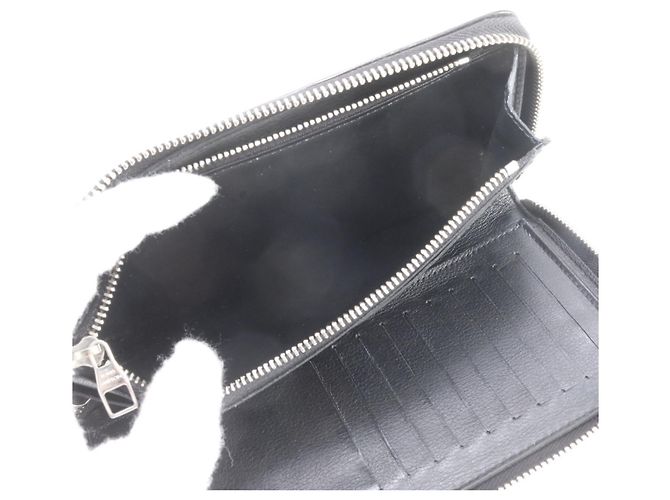 Zippy Louis Vuitton Taurillon Leather Long Wallet Black - view 7