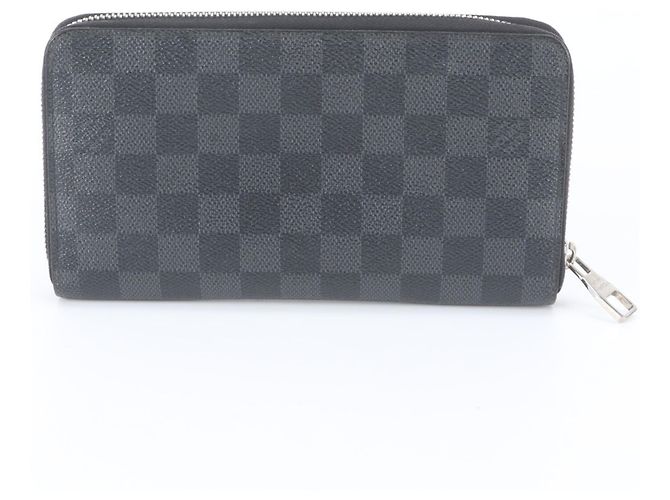 Louis Vuitton Damier Graphite Zippy Organizer Nero - vista 2