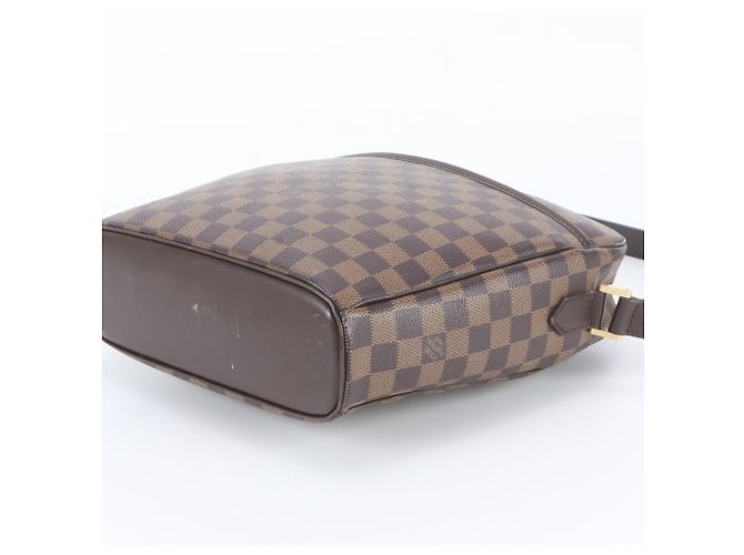 Borsa a tracolla Louis Vuitton Damier Ipanema GM Marrone - vista 4
