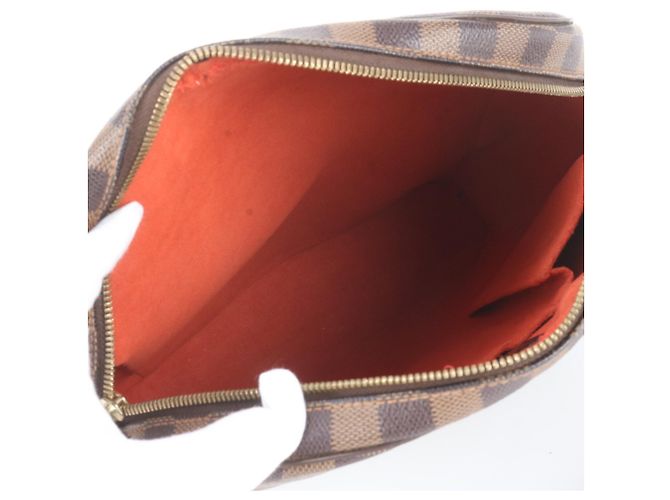 Borsa a tracolla Louis Vuitton Damier Ipanema GM Marrone - vista 7