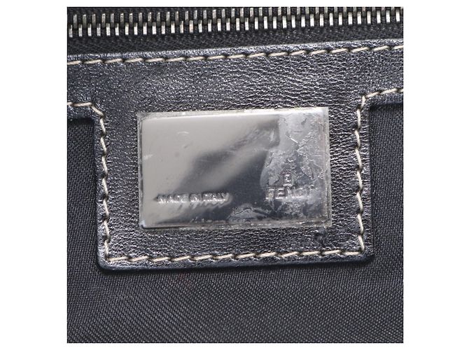 Borsa Secchiello Fendi Zucchino Mamma Nero - vista 8