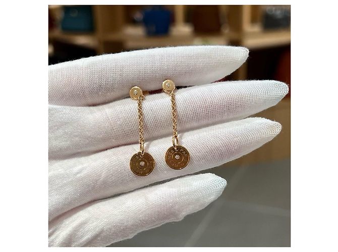 Orecchini Hermès in oro 18K e diamanti D'oro - vista 3