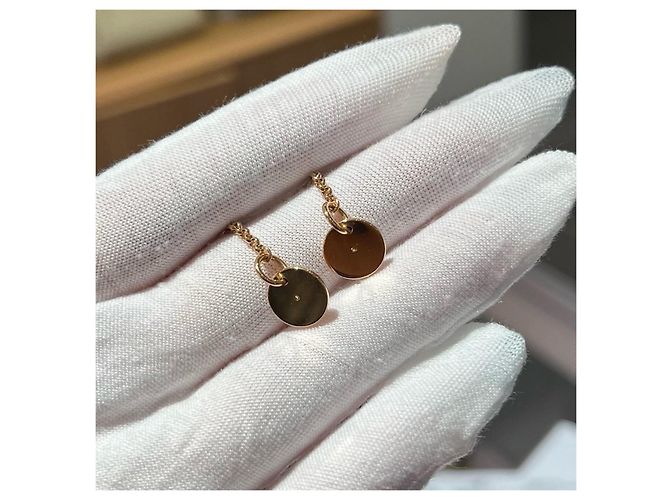 Orecchini Hermès in oro 18K e diamanti D'oro - vista 4