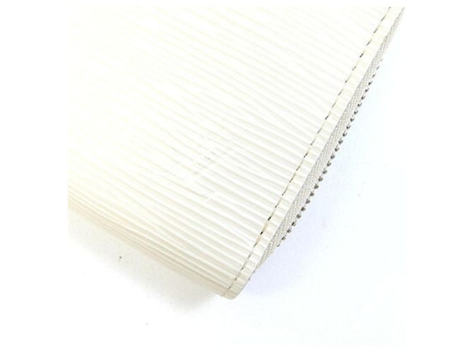 Cartera Zippy Louis Vuitton Epi Blanco roto - vista 5