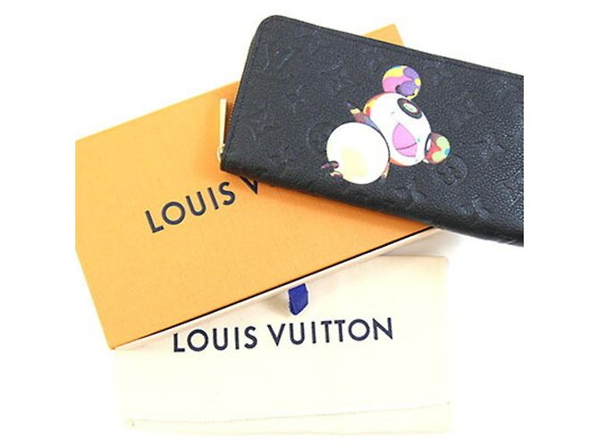 Louis Vuitton Monogram Empreinte Lange Geldbörse Schwarz - Ansicht 5