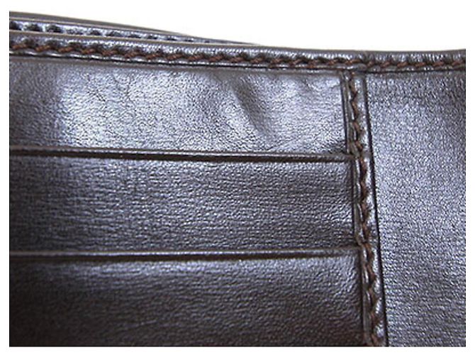 Gucci Bi-fold Wallet in Dark Brown Leather - view 8