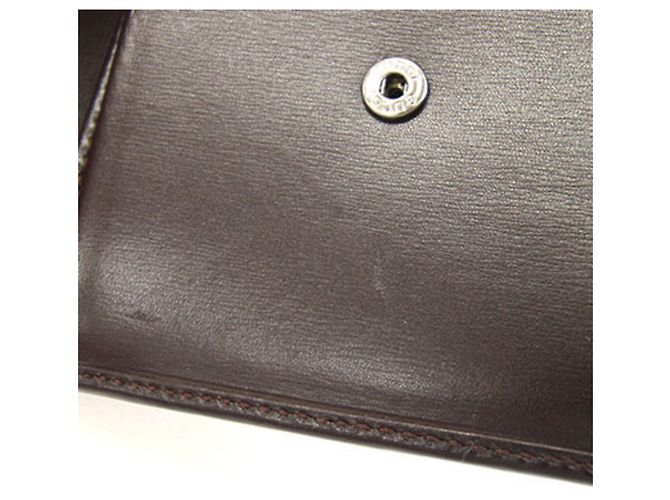 Gucci Bi-fold Wallet in Dark Brown Leather - view 9