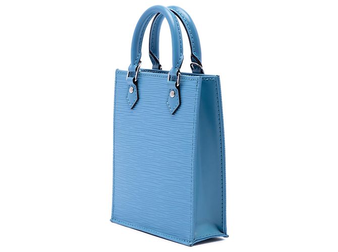 Louis Vuitton Blue Epi Petit Sac Plat - vista 2