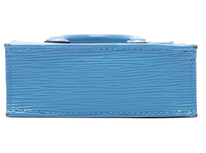 Louis Vuitton Blue Epi Petit Sac Plat - vista 3