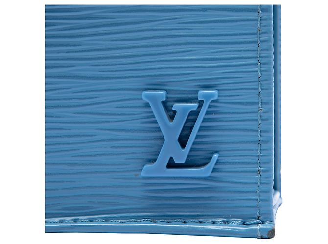 Louis Vuitton Blue Epi Petit Sac Plat - vista 5