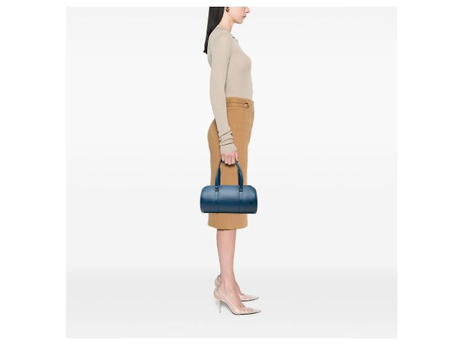 Louis Vuitton Blue Epi Soufflot - vista 6