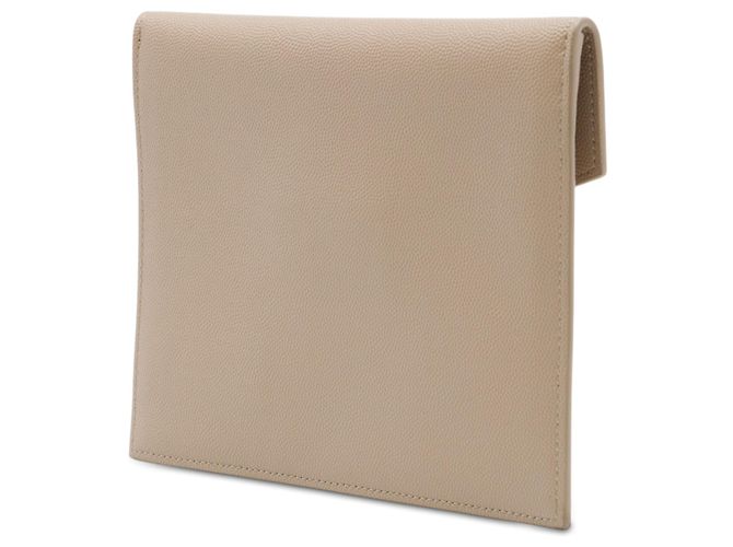 Bolsa Uptown Saint Laurent Bege Baby Grain De Poudre - vista 2