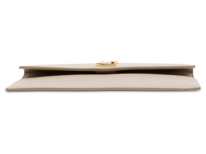 Bolsa Uptown Saint Laurent Bege Baby Grain De Poudre - vista 3