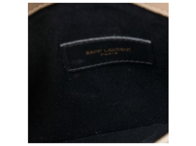 Bolsa Uptown Saint Laurent Bege Baby Grain De Poudre - vista 4