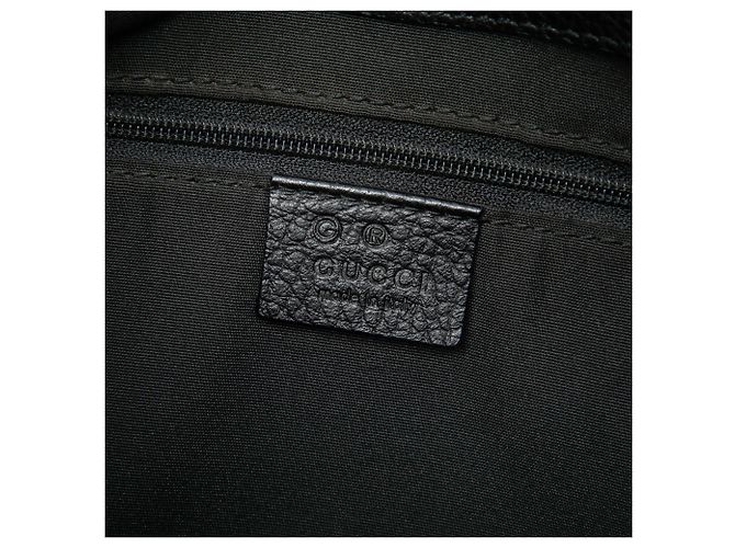 Borsa Hobo Gucci in canvas GG rosso Bordò - vista 5