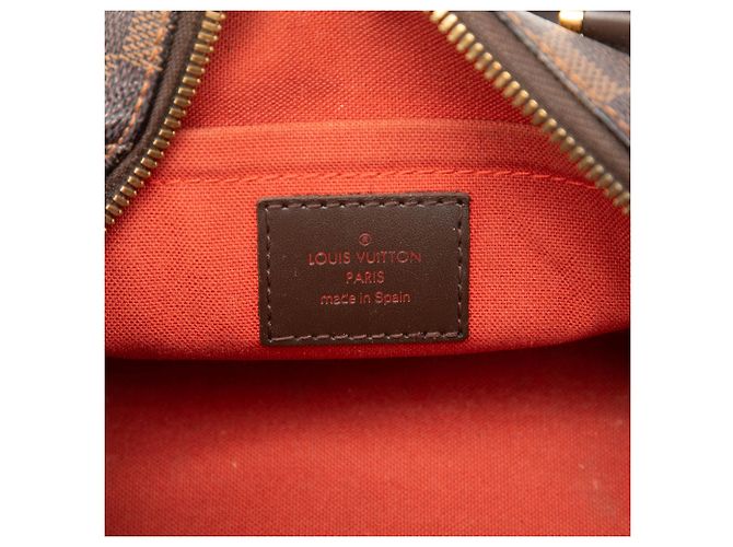 Louis Vuitton Brown Damier Ebene Mini Ribera Marrone - vista 5