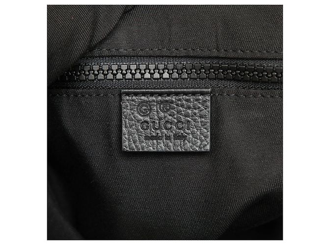 Borsa Duffle Gucci Black XL GG Nylon Web Nero - vista 5