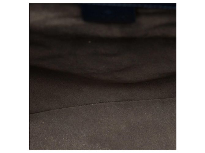 Borsa a tracolla con patta Gucci Blue Guccissima Blu navy - vista 4
