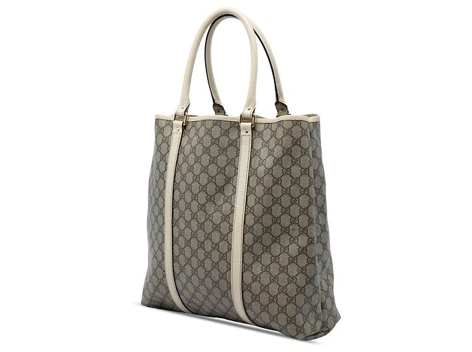 Gucci Beige GG Supreme Joy Vertical Tote - Ansicht 2