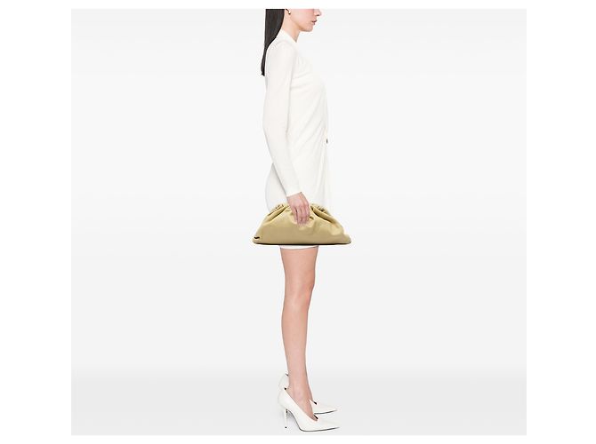 Bottega Veneta The Pouch en lambskin beige - vue 5