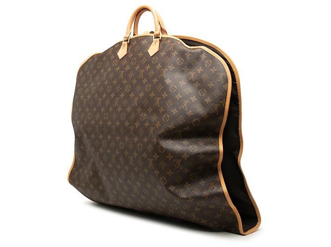 Louis Vuitton Brown Monogram Housse Porte Habits Garment Cover Marrone - vista 2