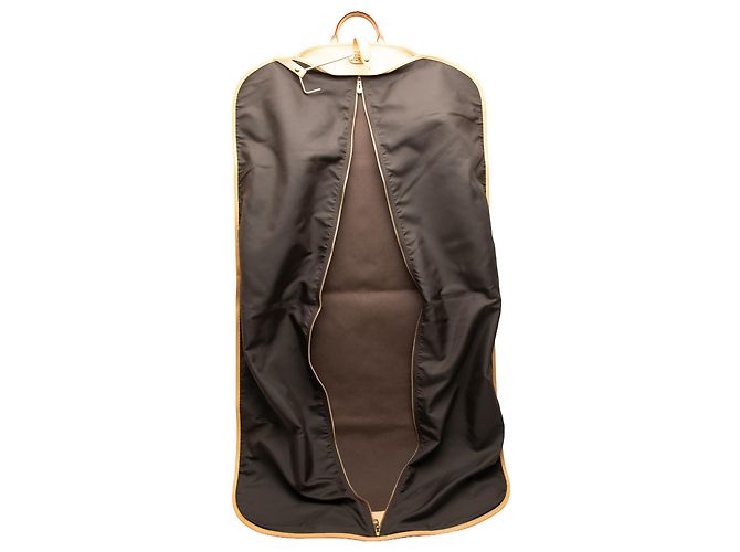 Louis Vuitton Brown Monogram Housse Porte Habits Garment Cover Marrone - vista 4