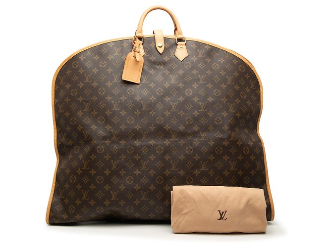 Louis Vuitton Brown Monogram Housse Porte Habits Garment Cover Marrone - vista 8