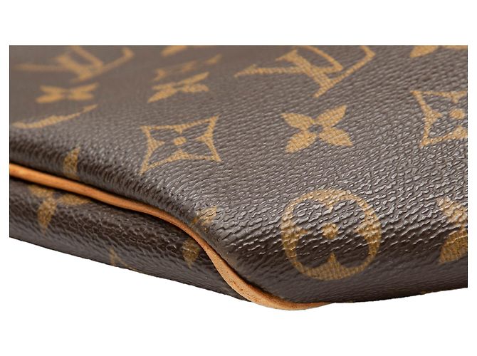 Louis Vuitton Brown Monogram Keepall Bandouliere 50 Marrone - vista 6