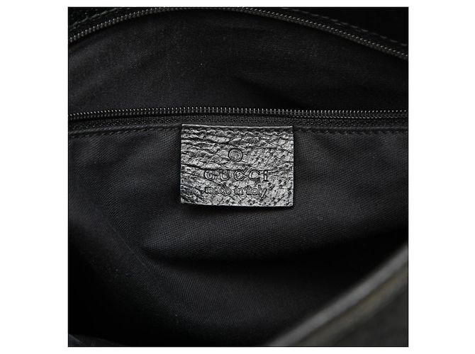 Borsa a tracolla Gucci Black GG Canvas Eclipse Nero - vista 5