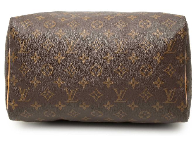 Louis Vuitton Brown Monogram Speedy 30 Marrone - vista 3