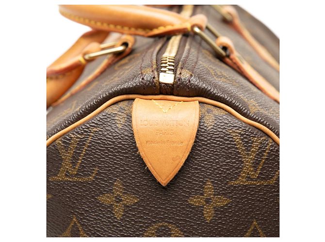 Louis Vuitton Brown Monogram Speedy 30 Marrone - vista 5