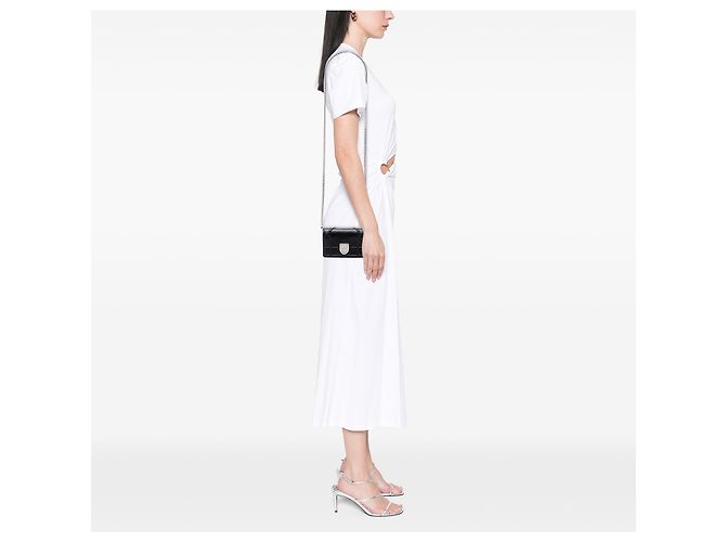 Dior Diorama Flap in pelle d'agnello nera Nero - vista 6