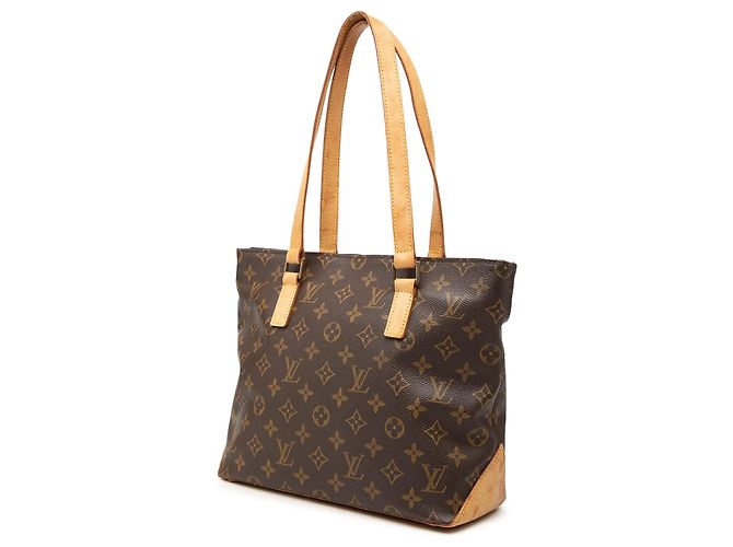 Louis Vuitton Brown Monogram Cabas Piano Castaño - vista 2