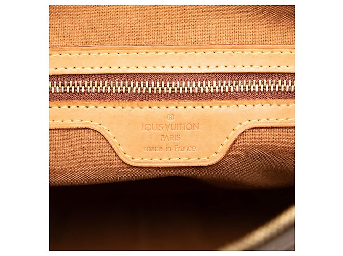 Louis Vuitton Brown Monogram Cabas Piano Castaño - vista 5